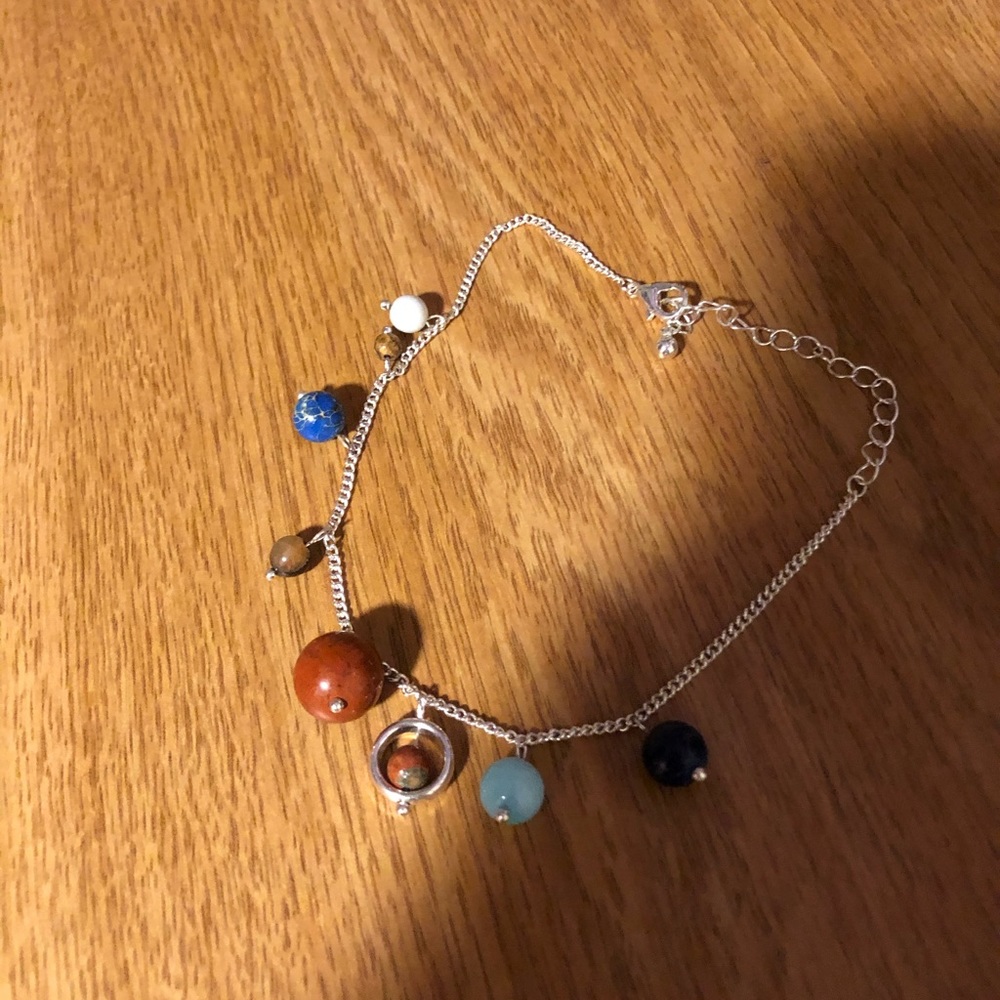 solar system anklet